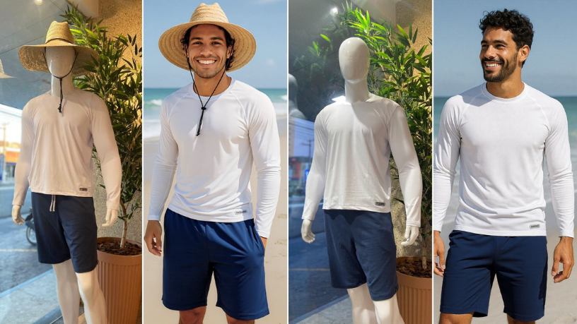 Con FotoModel, tu marca brilla con imágenes realistas que transmiten confianza y estilo.